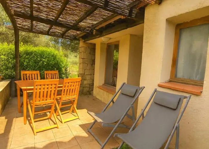 Villa Mini Con Vista Giardino In Tranquillo Wifi Piscina Mar Serra di Ferro